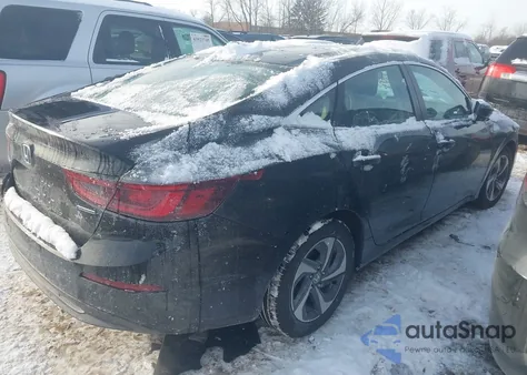 2019 Honda Insight Ex from USA, damaged, VIN 19XZE4F54KE011936